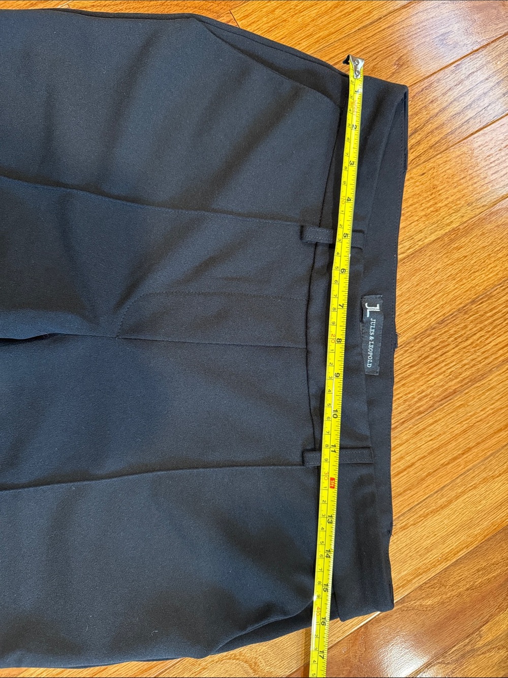 Jules & Leopold Black Straight-Leg Dress Pants - Picture 7 of 7